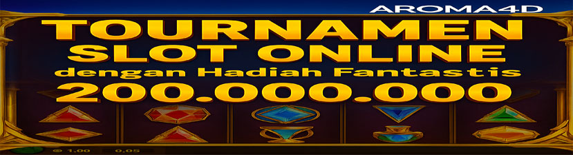 Aroma4D Gelar Turnamen Slot Online dengan Hadiah Fantastis