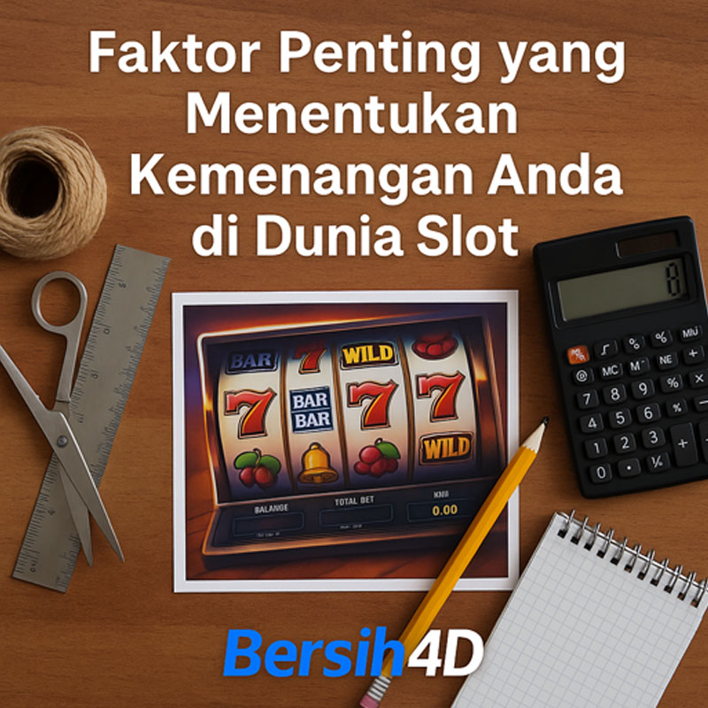 Faktor Penting yang Menentukan Kemenangan Anda di Dunia Slot
