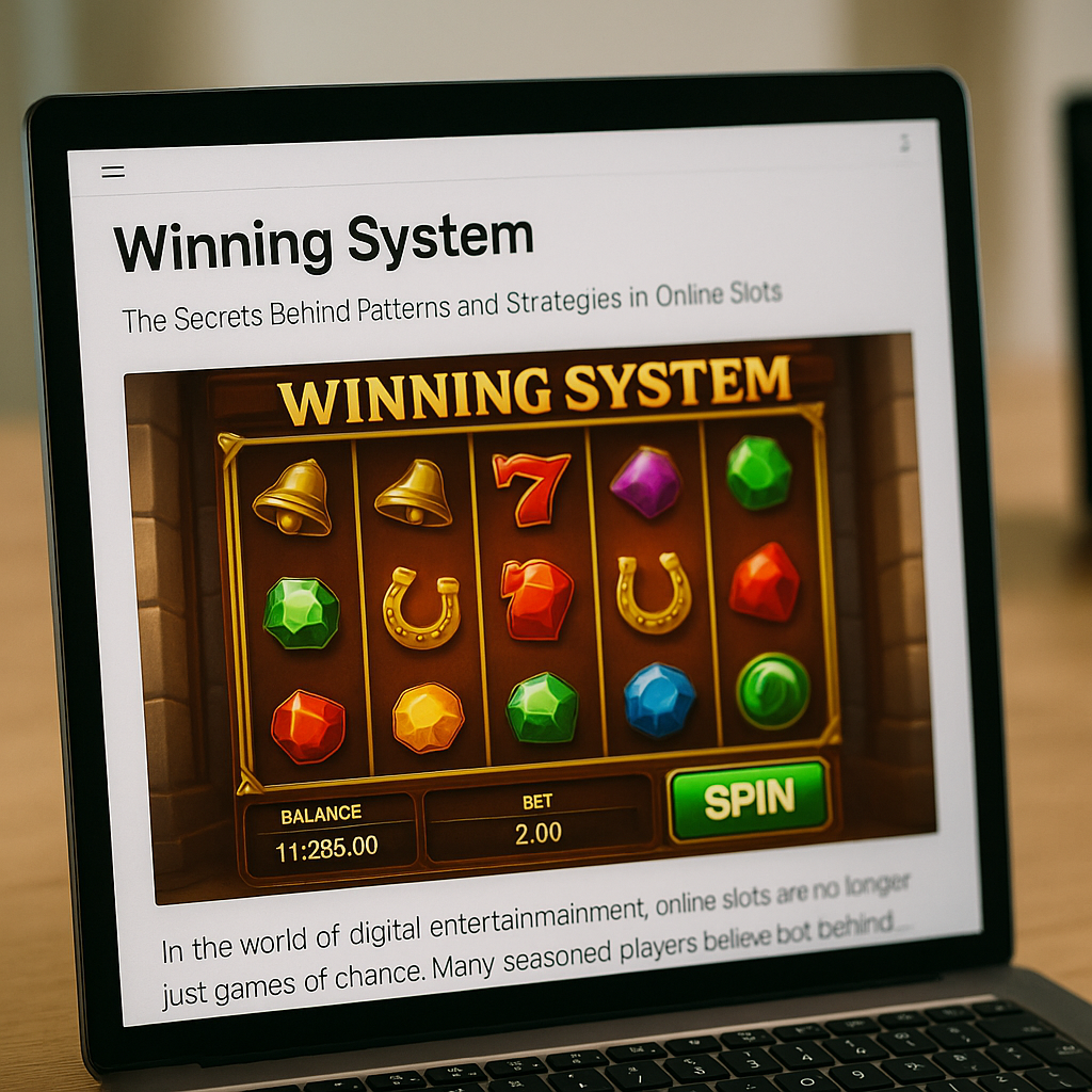 Sistem Kemenangan: Rahasia di Balik Pola dan Strategi di Dunia Slot Online