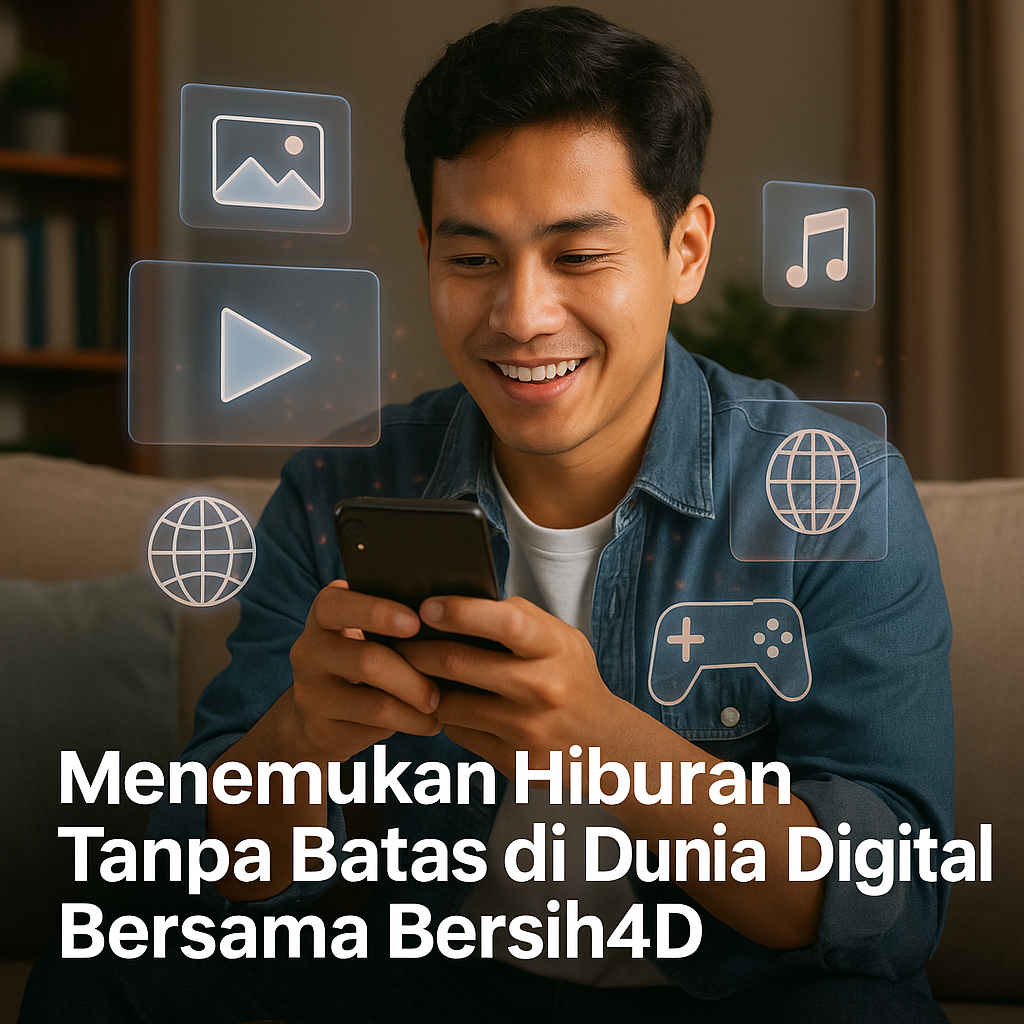 Menemukan Hiburan Tanpa Batas di Dunia Digital Bersama Bersih4D