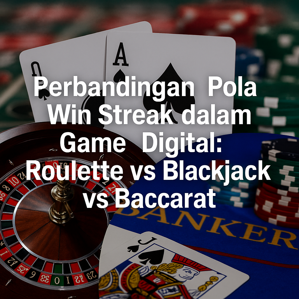 Perbandingan Pola Win Streak dalam Game Digital: Analisis Mekanik Permainan ala Portal Hiburan VENUS4D