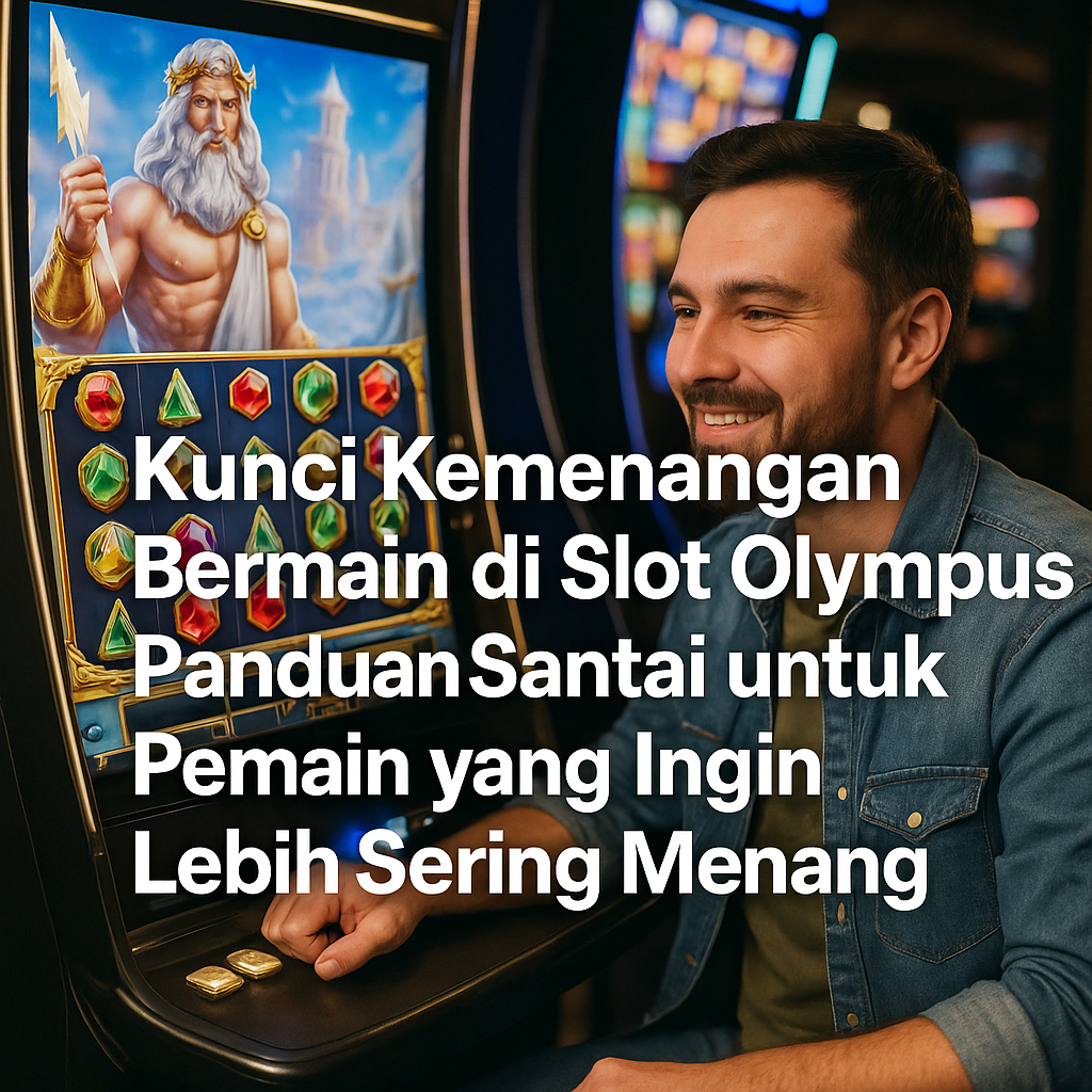 Kunci Kemenangan Bermain di Slot Olympus: Panduan Santai untuk Pemain yang Ingin Lebih Sering Menang